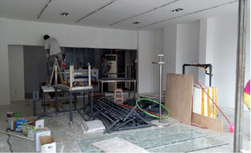 友情低碳環(huán)保漆施工現(xiàn)場【油漆品牌代理招商加盟】 友情低碳環(huán)保漆施工現(xiàn)場【油漆品牌代理招商加盟】