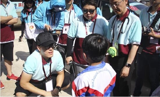 愛心活動，友情漆獻真情