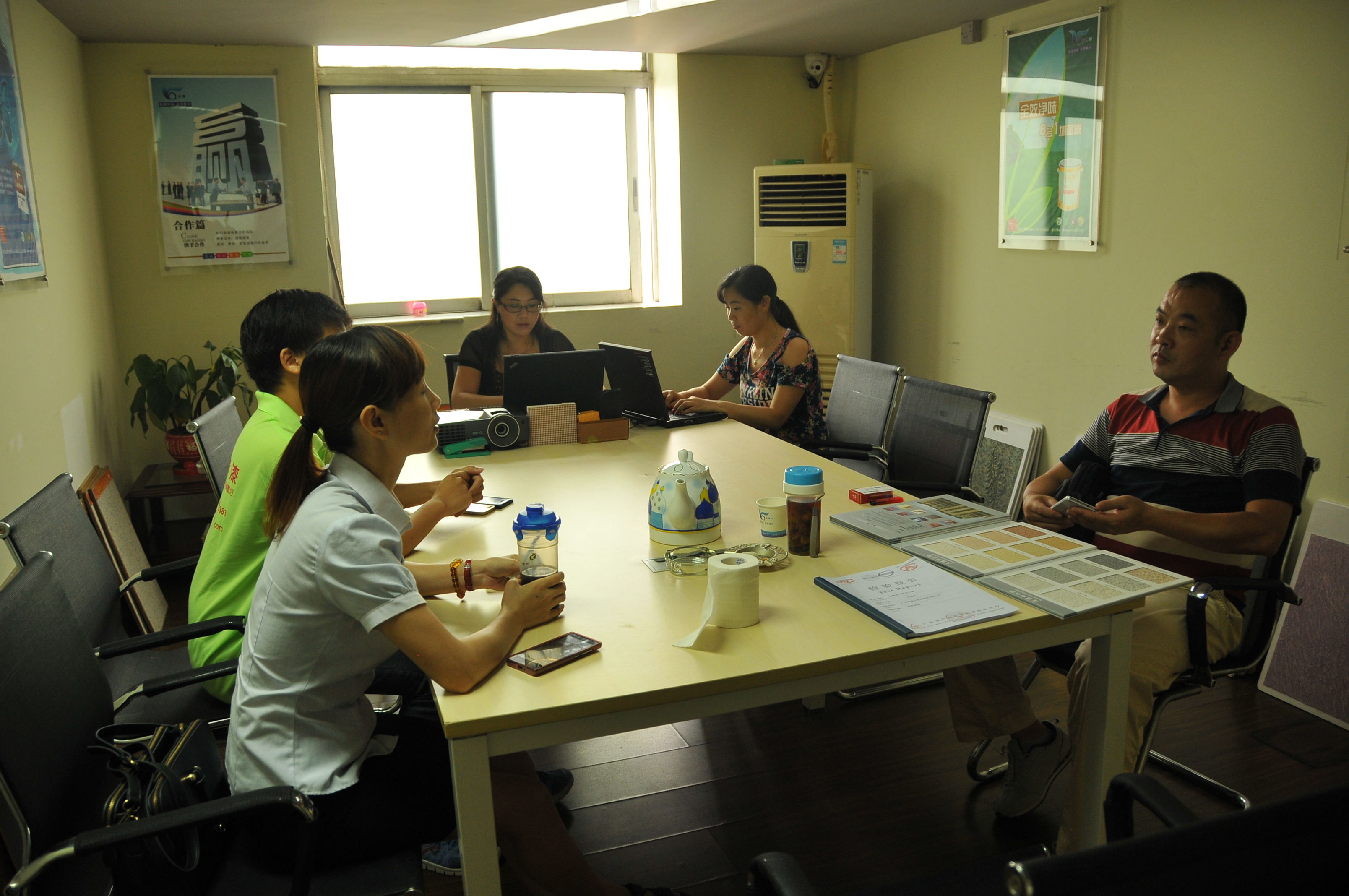 汕頭陳先生到訪友情漆